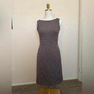 H&M Charcoal Sleeveless Midi Dress